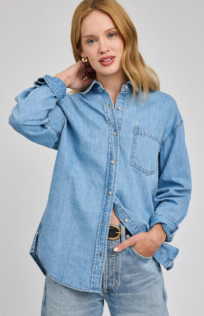 Whitney Button Front Top