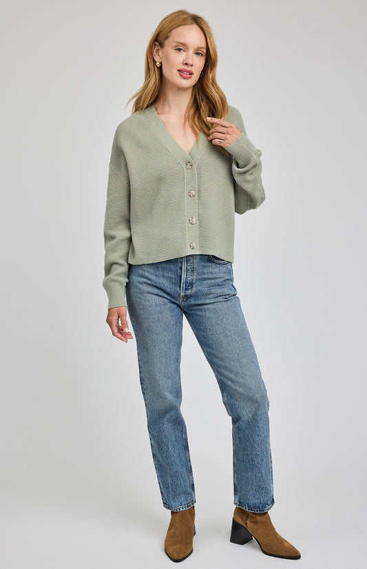 Joyce Button Front Cardigan