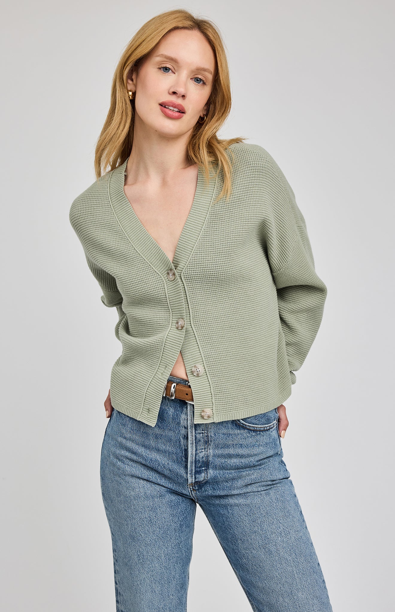 Joyce Button Front Cardigan