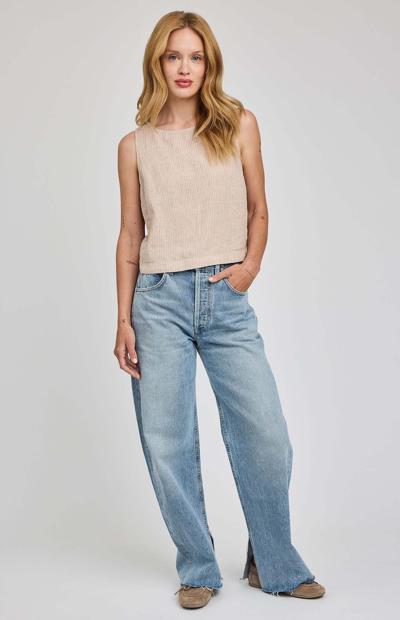 Leanna Sleeveless Top