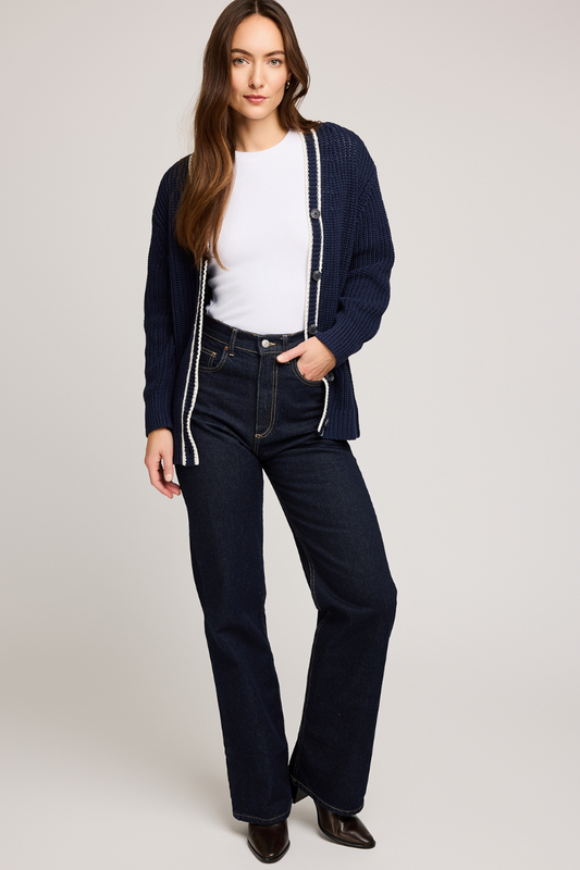 Viola Cardigan | Navy