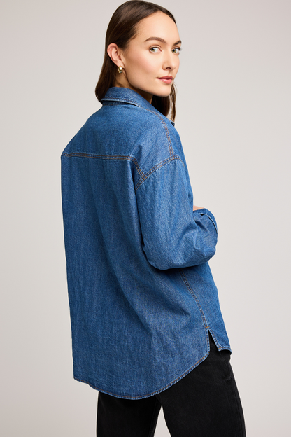 Whitney Denim Button Down Shirt