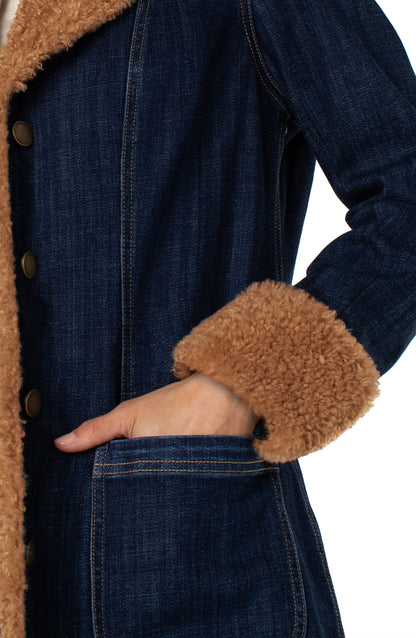 Sherpa Trim Jacket
