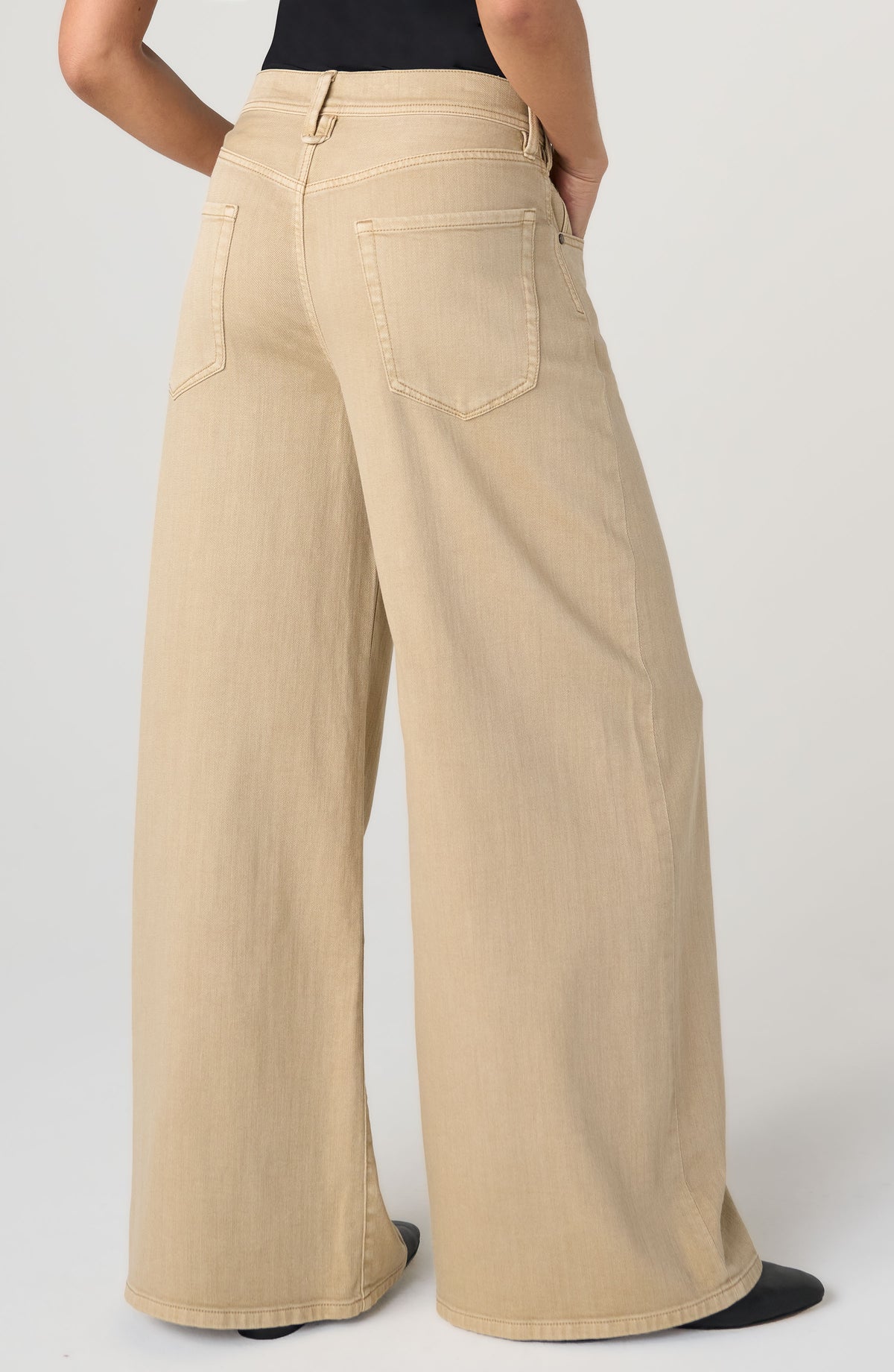 High Rise Pant | Light Khaki
