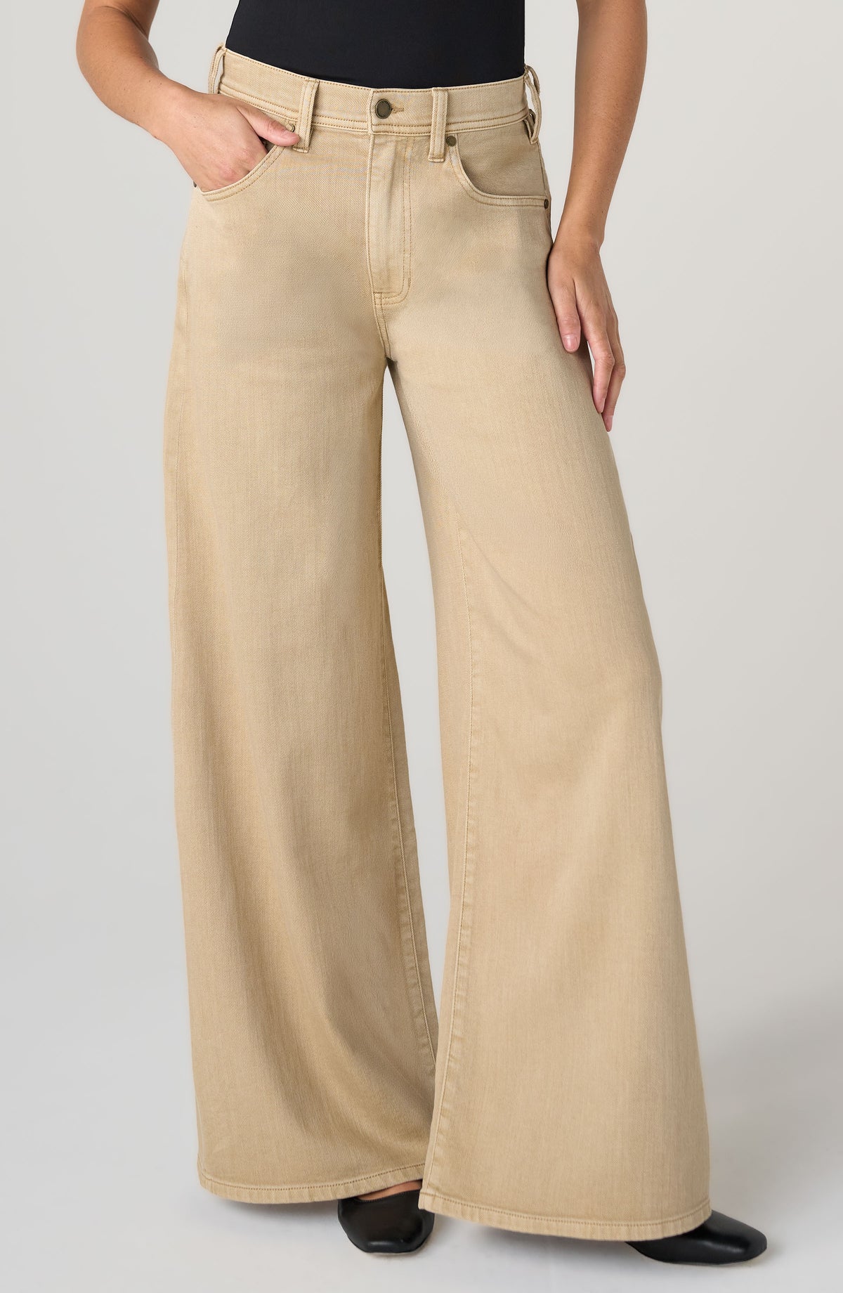 High Rise Pant | Light Khaki