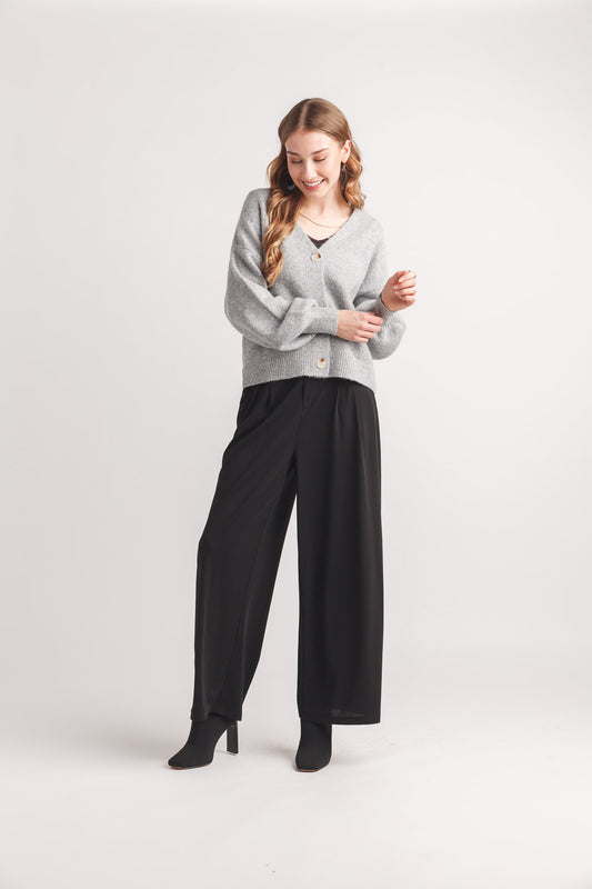 Balloon Sleeve Cardigan