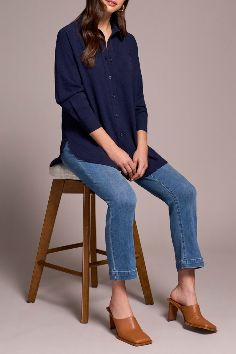 Flowy Raglan Sleeve Shirt