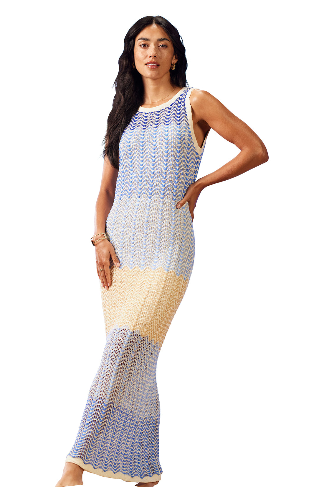 Coastal Charm Knit Dress