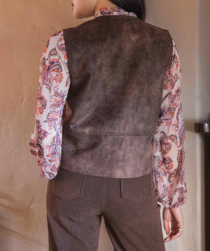 Tender Days Suede Vest