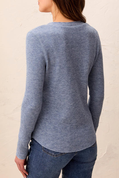 Henley Buttoned Long Sleeve