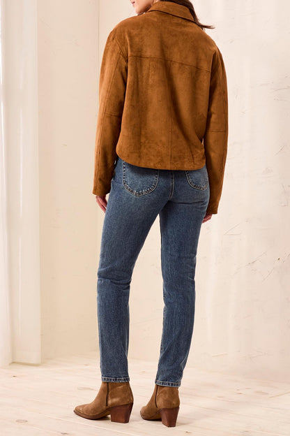 Hazelwood Faux Suede Shacket