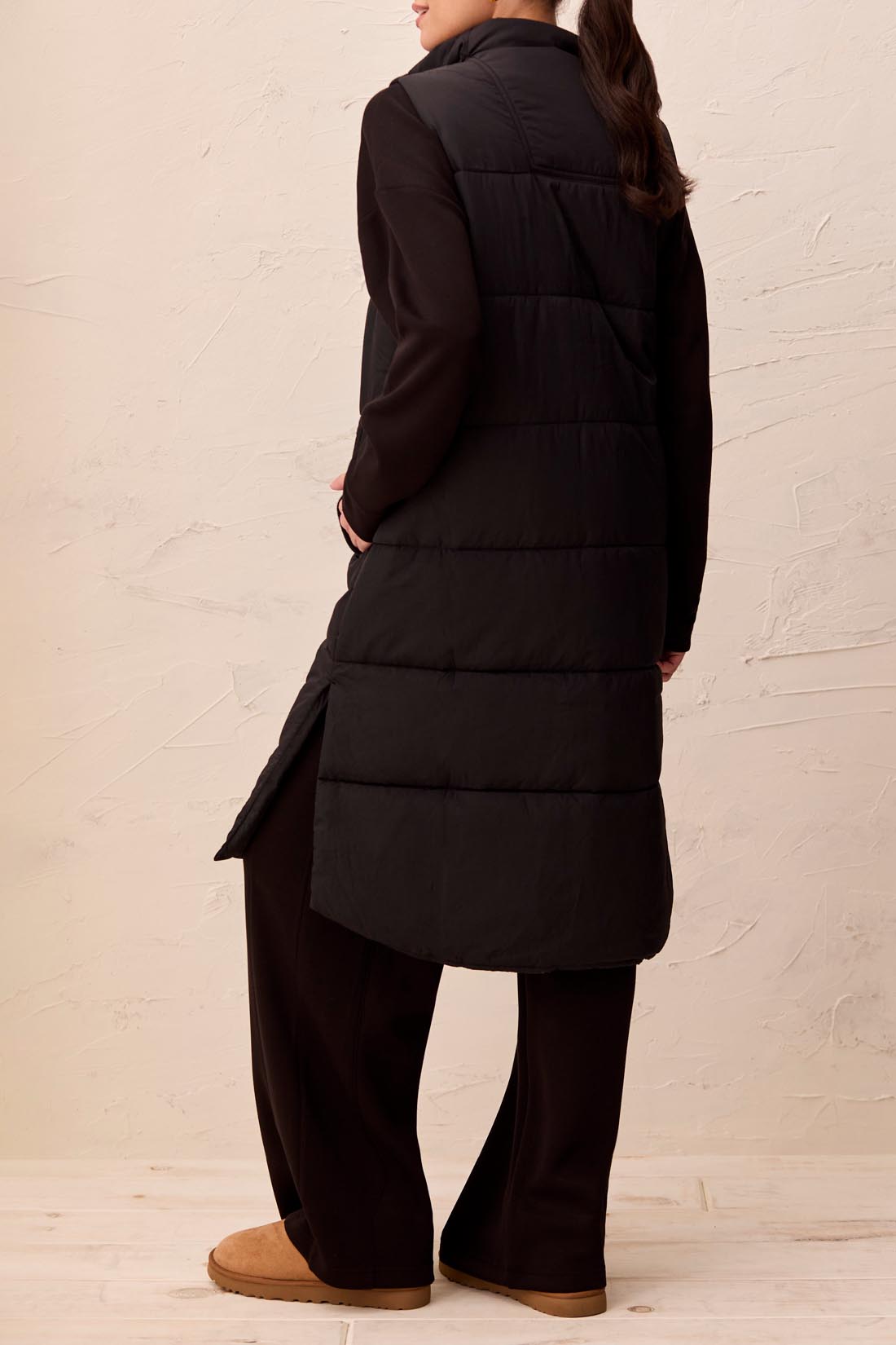 Long Quilted Vest