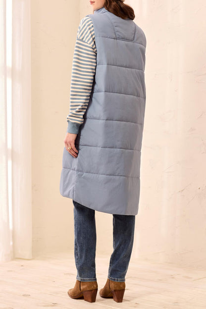 Long Quilted Vest