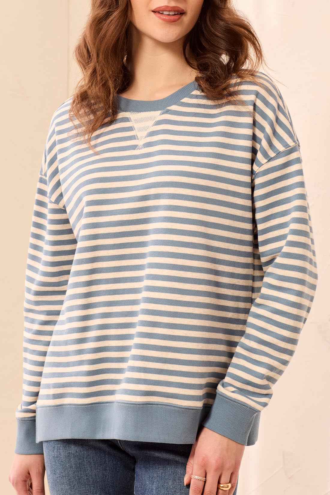 Striped Crewneck