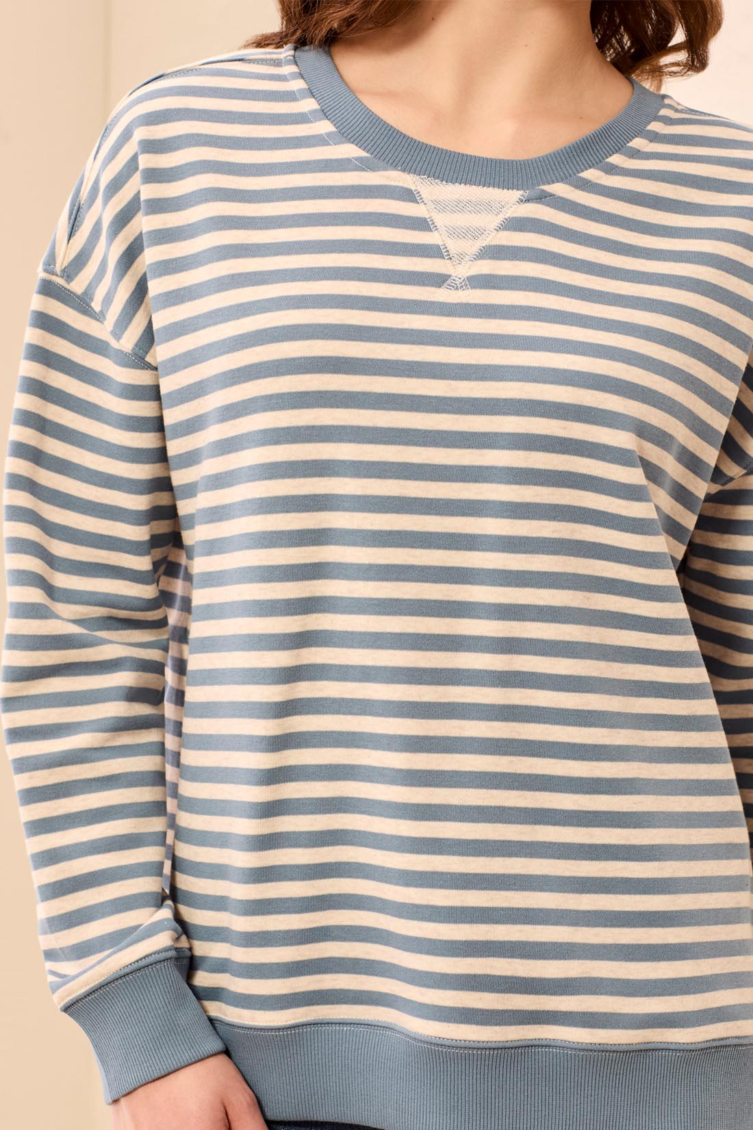 Striped Crewneck