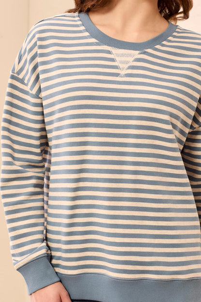 Striped Crewneck