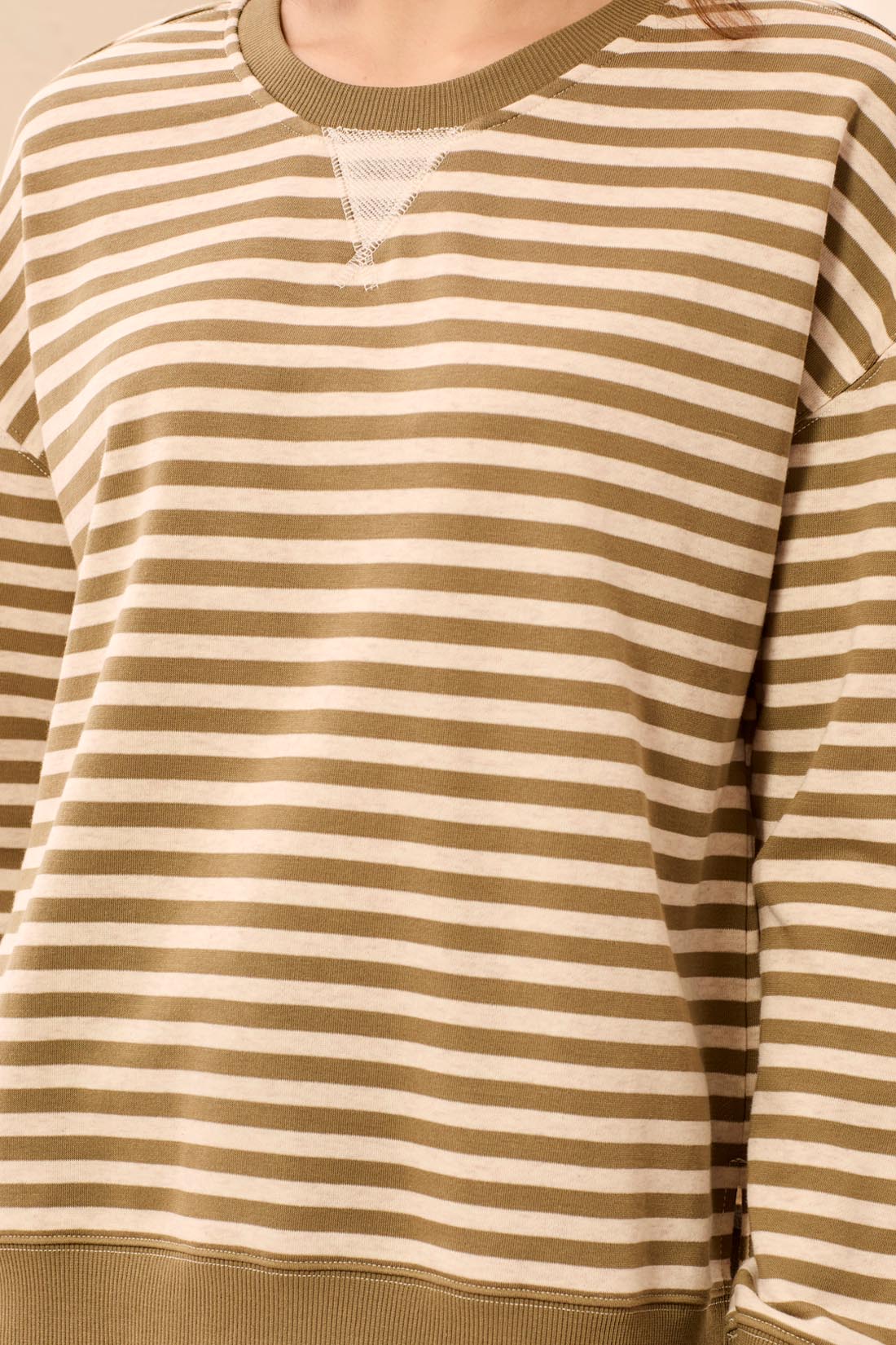 Striped Crewneck